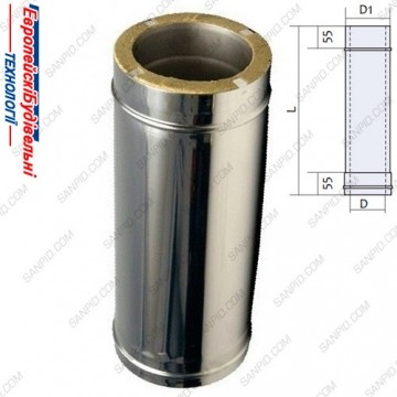 ЕвроБудТех труба-термо-базальт 120-180-500-05