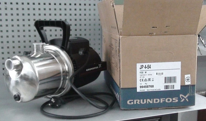 Самовсасывающий насос Grundfos JP 4-54 S-BBVP (99458768), фото 6