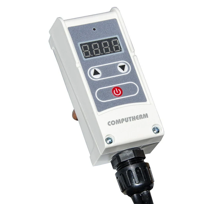 Электронный врезной термостат для насоса Computherm WPR-100GE, фото 1