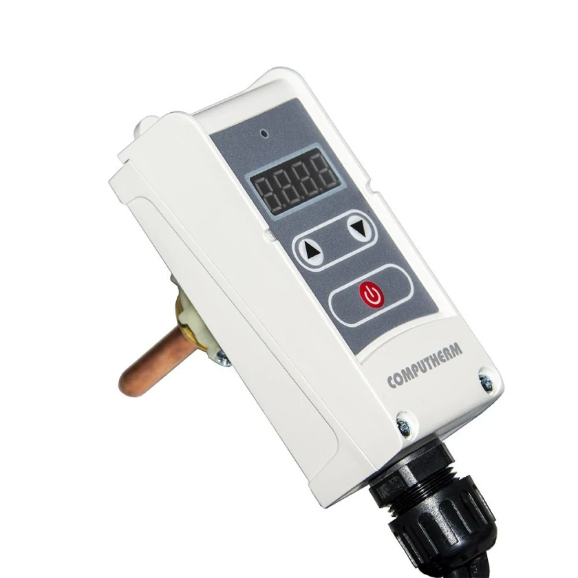 Электронный врезной термостат для насоса Computherm WPR-100GE, фото 2