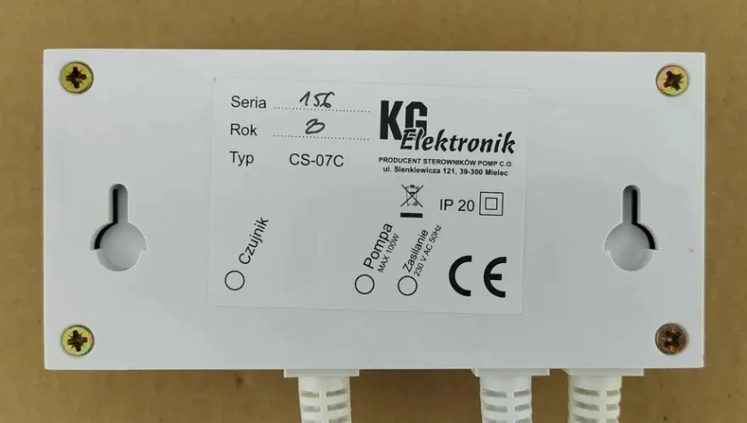 Многофункциональный контроллер насоса отопления KG Elektronik CS-07C, фото 4