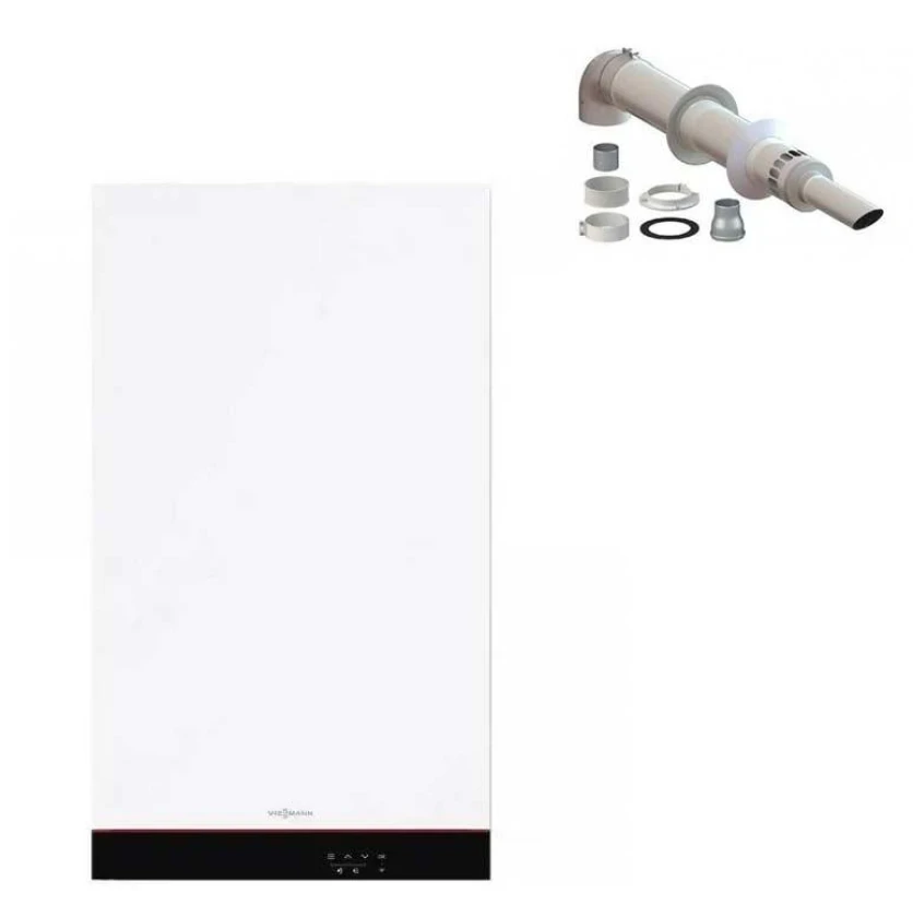 Одноконтурный конденсационный газовый котел Viessmann Vitodens 050-W BOHA 25 кВт + коаксиальный комплект (Z024846), фото 1