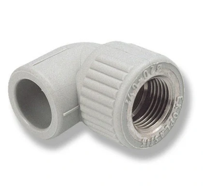 Поліпропіленовий кутник Wavin Ekoplastik 90° 20х1/2" (внутрішня різьба)