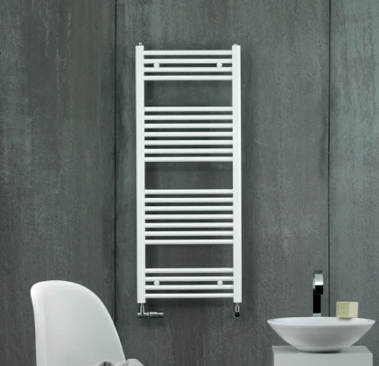 Рушникосушка водяна Zehnder Aura PBZ-180-040 1856х450мм Біла