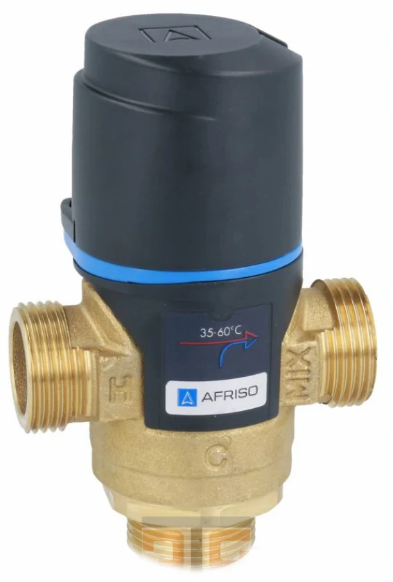 Термостатический смесительный клапан Afriso АТМ 343 35-60°С 3/4", фото 2