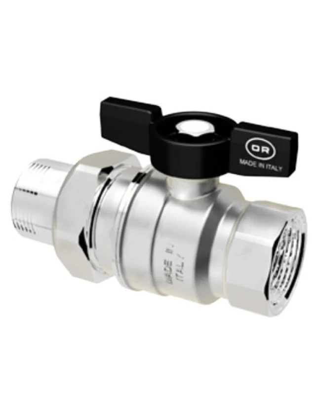 Кран кульовий американка Officine Rigamonti Aurea 1/2" 1120.015, фото 1