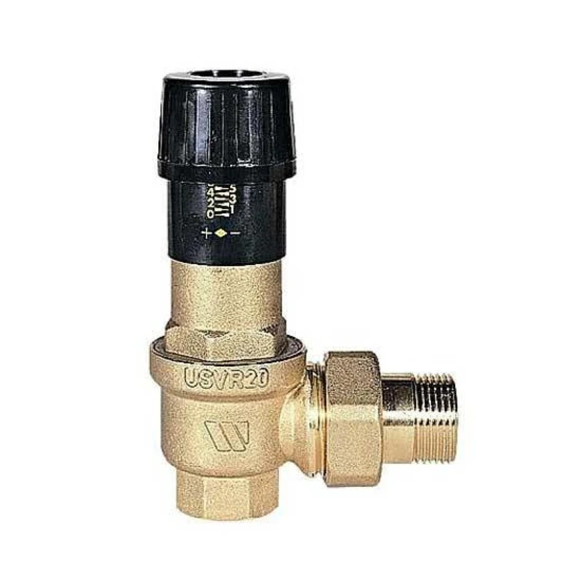 Перепускной клапан с накидной гайкой Watts USVR 20 3/4", фото 1