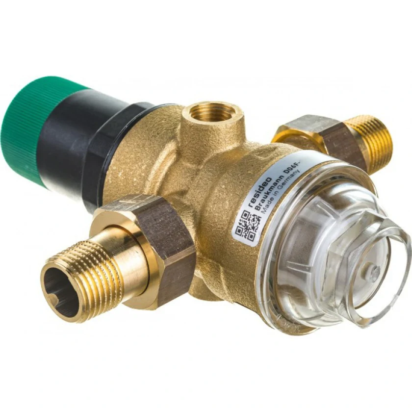 Редуктор давления воды Honeywell Resideo Braukmann D06F-1A DN25 PN16 40°C, фото 3