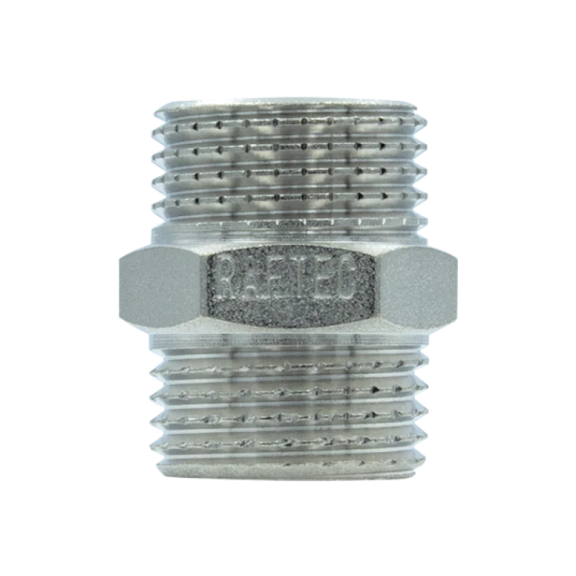 Фитинг ниппель Raftec 1 1/4" N04 с наружной резьбой, фото 3