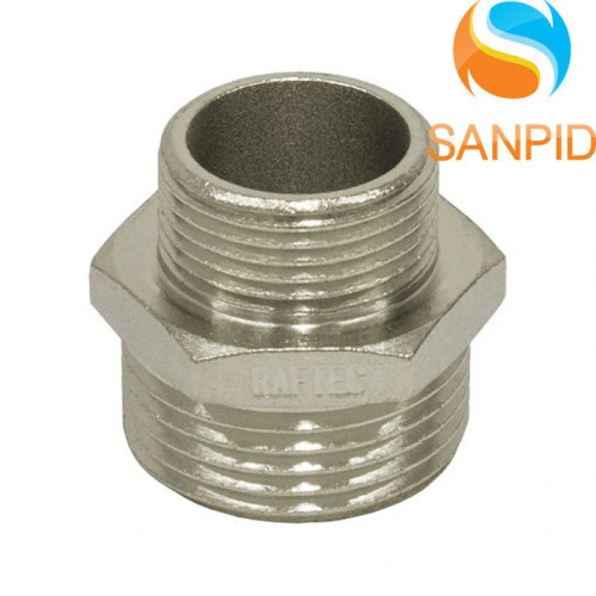 Ниппель редукционный Raftec 1"х1/2" NP0301, фото 1