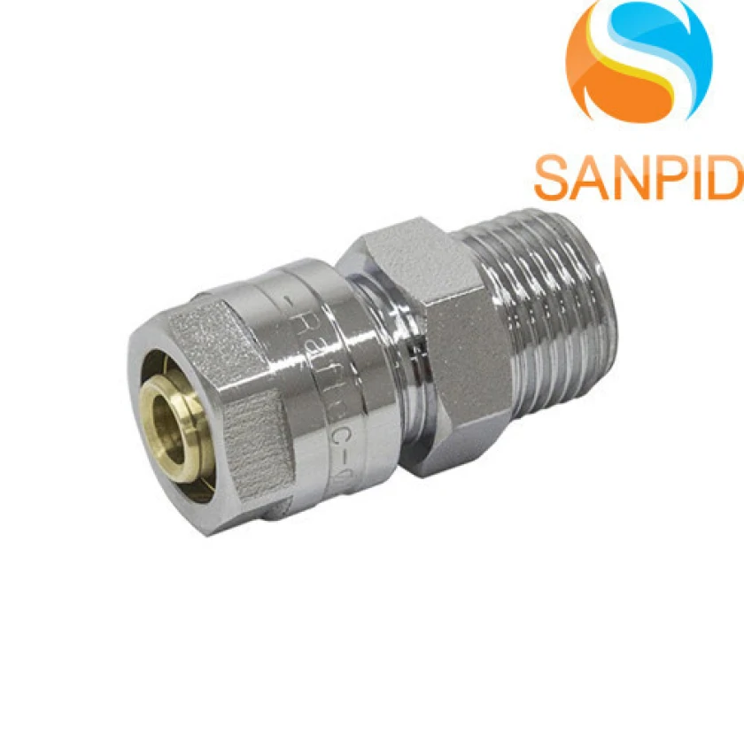Муфта обжимная Raftec 20х3/4" MN-2002 с наружной резьбой, фото 1