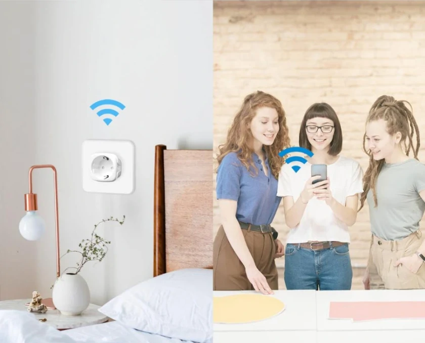 Розумна розетка Wi-Fi Girier JR-MP01, фото 5
