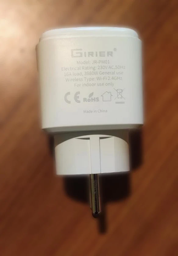 Розумна розетка Wi-Fi Girier JR-MP01, фото 6