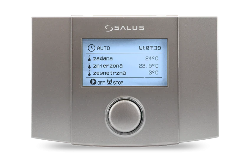 Погодозависимый регулятор для систем отопления Salus WT100, фото 2