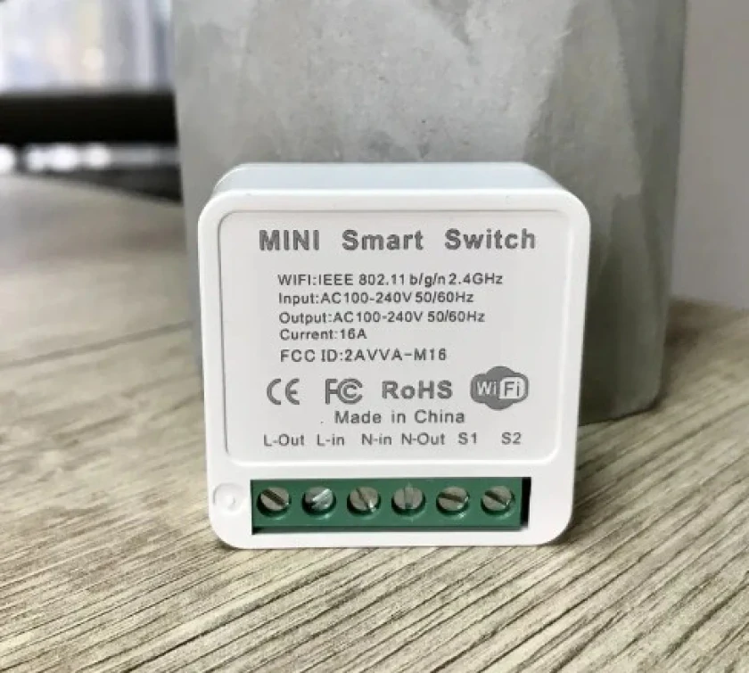 Розумний міні перемикач DIY Smart Switch для Tuya Smart Life 16А реле розумний будинок (DIYSmartSwitch), фото 5