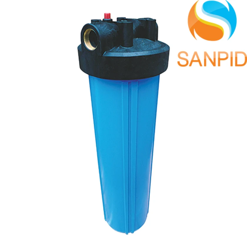 Фильтр-колба BIO+ systems SL20-BB "Big Blue" 20" резьба 1" + полипропиленовый картридж, фото 1