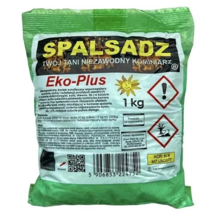 Катализатор для сжигания сажи Spalsadz Eko Plus, 1кг, фото 1