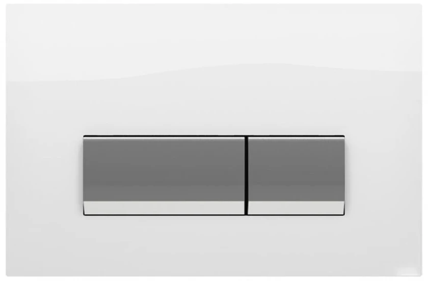 Панель смыва Koller Pool Integro White Glass, фото 1