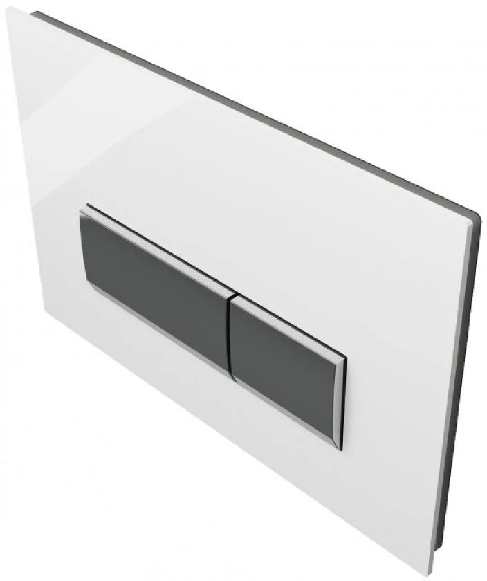 Панель смыва Koller Pool Integro White Glass, фото 2
