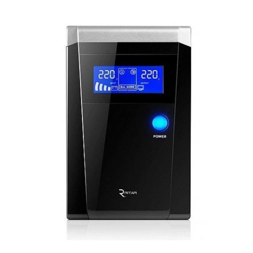 Источник бесперебойного питания ИБП Ritar RTSW-600 LCD 360 Вт (RTSW-600 LCD), фото 3