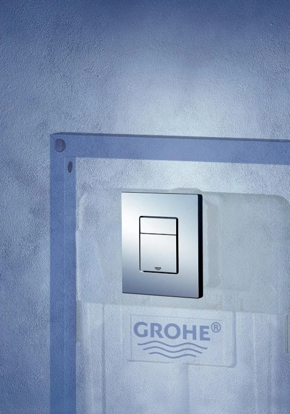 Панель смыва кнопка Grohe Skate Cosmopolitan chrome (38732000), фото 2