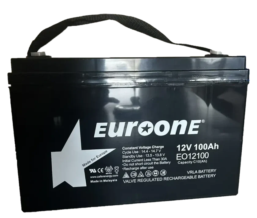 Аккумуляторная батарея для ИБП Euroone Gel EO12100 100Ah 12V, фото 1