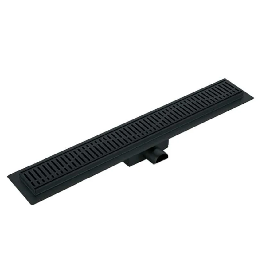 Трап водостічний жолоб душовий KOER FD35-70×800 Black, фото 1