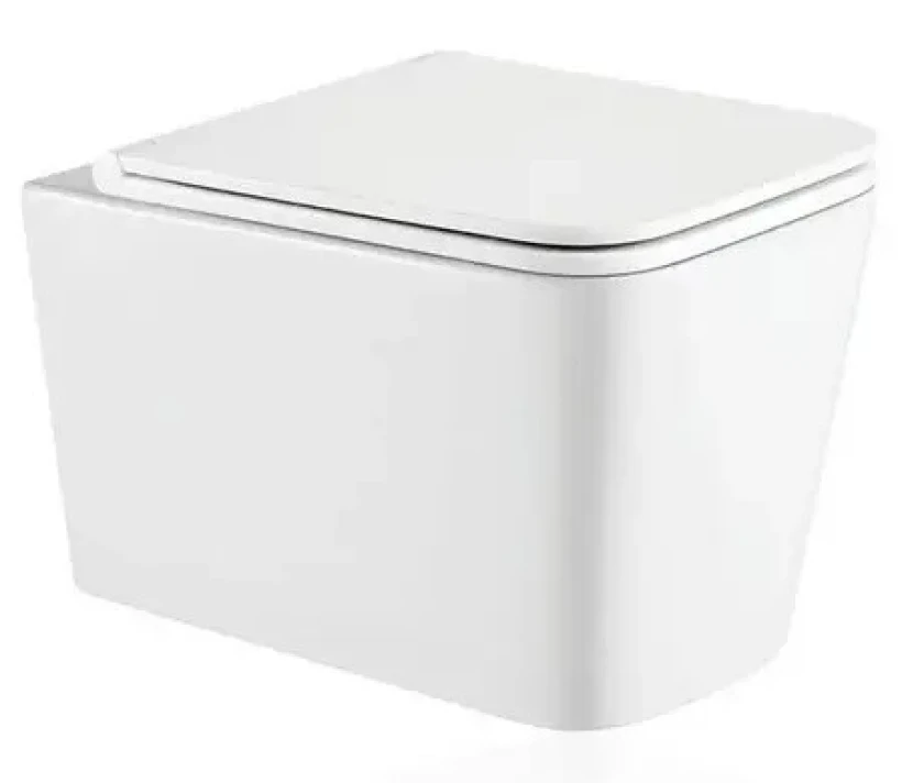 Система инсталляции GEBERIT Duofix 458.103.00.1 + унитаз подвесной Koller Pool Kvadro KR-0530-RW Soft Close, фото 3