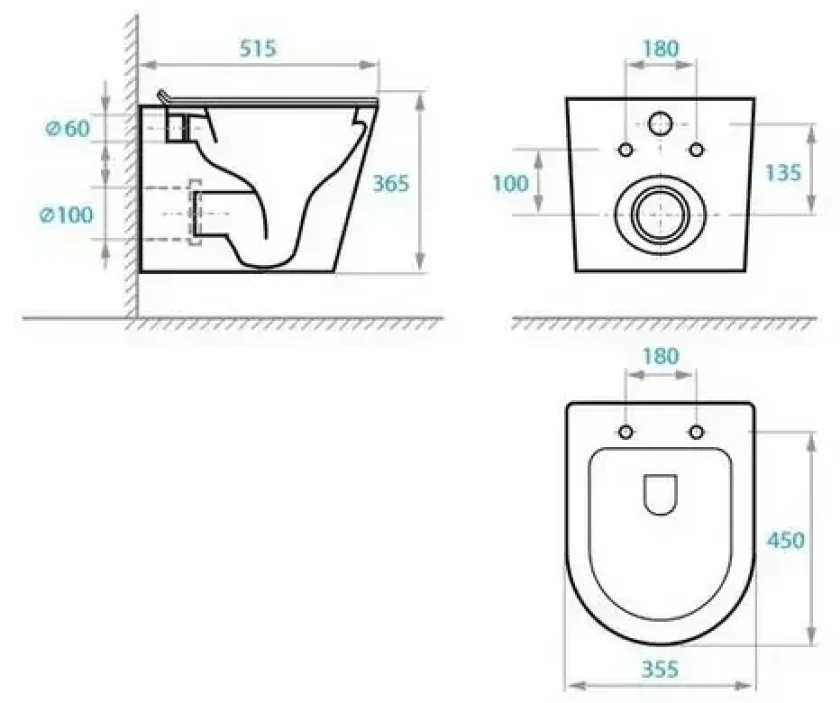 Система инсталляции GEBERIT Duofix 458.103.00.1 + унитаз подвесной Koller Pool Orion Tornado 3.0 OR-0515-RQ3 S, фото 8