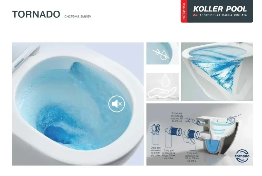 Система инсталляции GEBERIT Duofix 458.103.00.1 + унитаз подвесной Koller Pool Trend Tornado 3.0 TR-0490-RQ3, фото 4