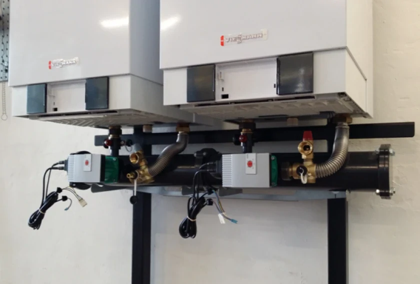Каскадная установка 2 х Viessmann Vitodens 200-W B2HAN61 60кВт, фото 3