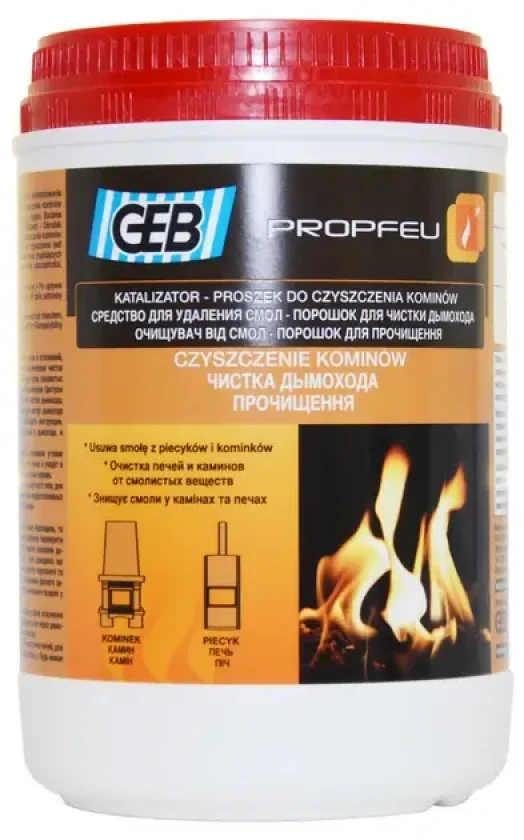 Порошок для чистки дымоходов GEB Propfeu Poudre De Ramonage 0,9 кг, фото 1